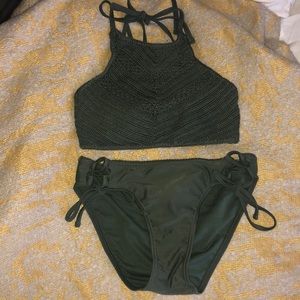 CROCHETED BATHING SUIT SET